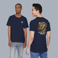 Not Built For This Timeline T‑Shirt — Astronaut Relaxing Graphic Tee alternate view 10