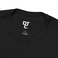 DailyThreadCo. black 100% cotton t-shirt with Spartan helmet graphic and 