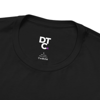 DailyThreadCo. black 100% cotton crew neck t-shirt with 'Where The Wild Things Are' graphic on back.