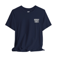 DailyThreadCo. navy blue 100% cotton graphic tee with 