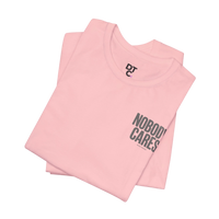 DailyThreadCo. light pink 100% cotton graphic tee with 