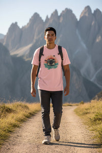 Camera Sunset Tee — Vintage Beach Photography T-Shirt