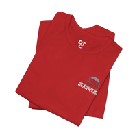 DailyThreadCo. red cotton graphic tee with 