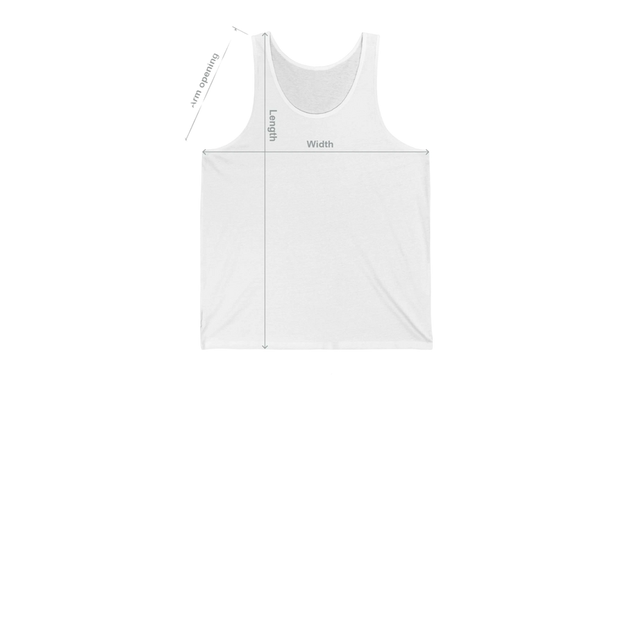 DailyThreadCo. white 100% cotton tank top with faded skull graphic and "DEADWEIGHT" stamp. Slim fit, breathable, ideal for workouts or casual wear.