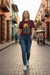 Vintage Telescope Tee — Vintage Space Adventure T‑Shirt