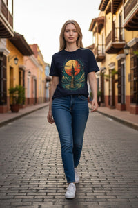 Vintage Telescope Tee — Vintage Space Adventure T‑Shirt