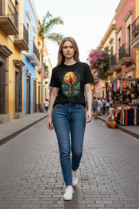 Vintage Telescope Tee — Vintage Space Adventure T‑Shirt
